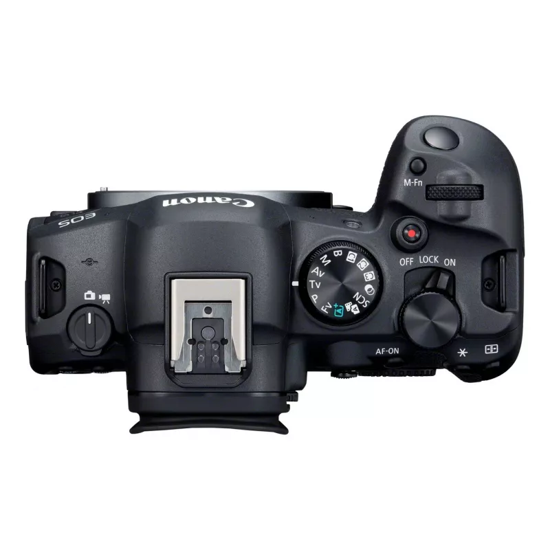 Spiegellose Kamera Canon EOS R6 Mark II (MILC Gehäuse) – 24,2 MP, CMOS, 4K-Video, 3 Zoll Touchscreen, Wi‑Fi, 1/8000 s Verschluss, 0,588 kg, schwarz