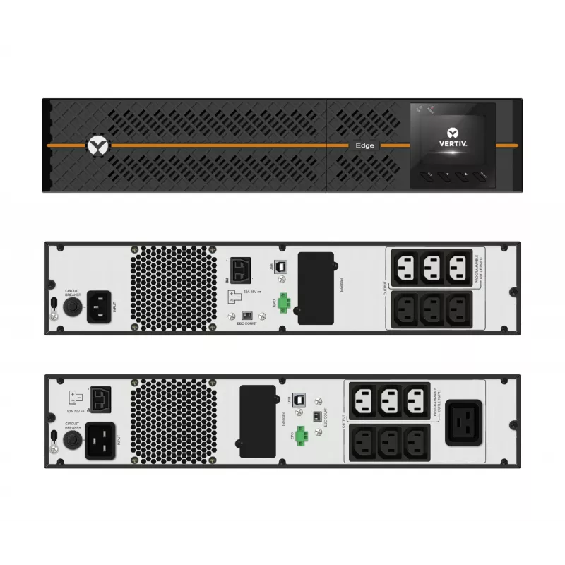 Vertiv Liebert Edge Unterbrechungsfreie Stromversorgung (USV) - 3000VA 2700W 230V 2U Line-Interactive AVR Tower/Rack-Montage