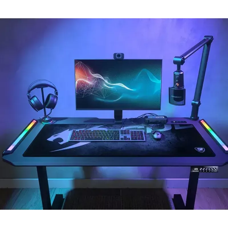 COUGAR E-DEIMUS 120 elektrischer Gaming-Schreibtisch (1224x605 x 720~1150mm)