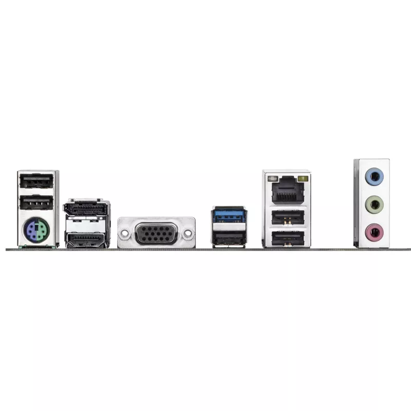 GIGABYTE H810M S2H Mainboard - Intel Core Ultra (Serie 2) CPUs, 4+1+2 Phasen VRM, bis zu 6400MHz DDR5, 1xPCIe 4.0 M.2, 1GbE LAN, USB 3.2 Gen 1
