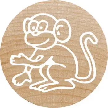 Colop Stempel Colop 165224 Rund Gummi Holz 3 cm