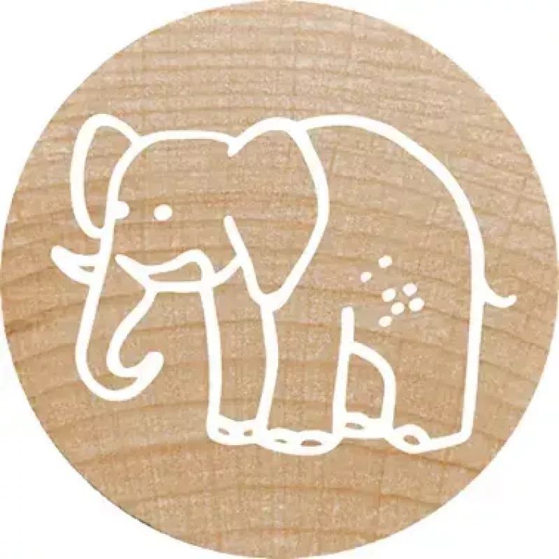 Colop Stempel Colop 165224 Rund Gummi Holz 3 cm