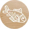 Colop Stempel Colop 165224 Rund Gummi Holz 3 cm