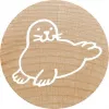 Colop Stempel Colop 165224 Rund Gummi Holz 3 cm