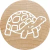 Colop Stempel Colop 165224 Rund Gummi Holz 3 cm