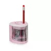Peach PO102 Elektrischer Anspitzer Rose, Weiß