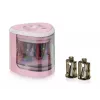 Peach PO102 Elektrischer Anspitzer Rose, Weiß