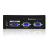 ATEN 2-Port VGA Video Splitter (450 MHz), VGA, 2x VGA, 2048 x 1536 Pixel, Schwarz, Metall, QXGA