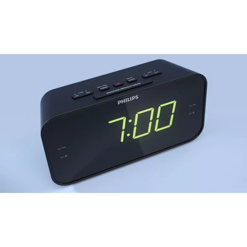 Philips TAR3306/12 Wecker Digitaler Wecker Schwarz