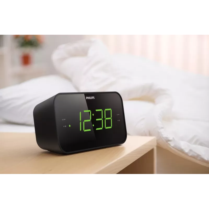 Philips TAR3306/12 Wecker Digitaler Wecker Schwarz