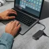 LogiLink USB 3.2 Gen1 4-Port-Hub schwarz 5000 Mbit/s ABS