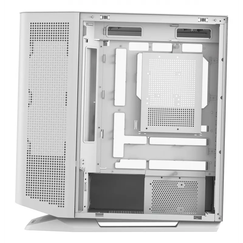 PC Midi-Tower-Gehäuse Cougar FV270 — Weiß, unterstützt ATX/ EATX/ Micro-ITX, 2×3,5 Zoll + 2×2,5 Zoll, 120/140 mm Lüfter