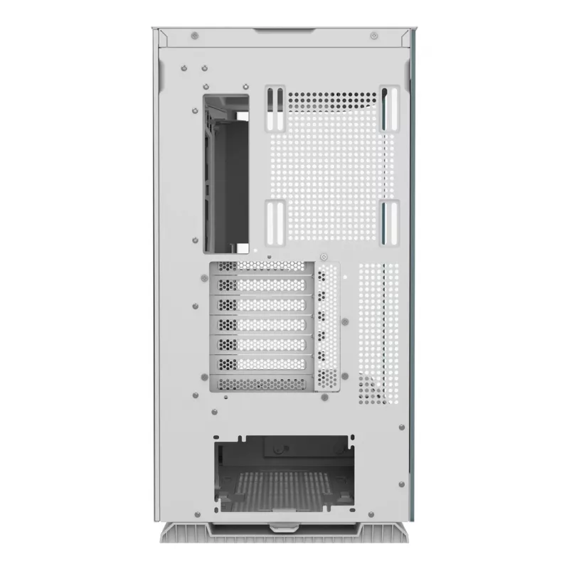 PC Midi-Tower-Gehäuse Cougar FV270 — Weiß, unterstützt ATX/ EATX/ Micro-ITX, 2×3,5 Zoll + 2×2,5 Zoll, 120/140 mm Lüfter