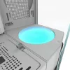 PC Midi-Tower-Gehäuse Cougar FV270 — Weiß, unterstützt ATX/ EATX/ Micro-ITX, 2×3,5 Zoll + 2×2,5 Zoll, 120/140 mm Lüfter