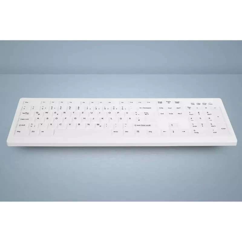 Contour Design Active Key AK-C8100FA-UVS-W/GE Tastatur Medizinisch USB QWERTY UK Englisch Weiß