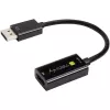 Techly IADAP DP-HDMIF8K Videokabel-Adapter 0,2 m DisplayPort HDMI Typ A (Standard) Schwarz