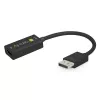 Techly IADAP DP-HDMIF8K Videokabel-Adapter 0,2 m DisplayPort HDMI Typ A (Standard) Schwarz