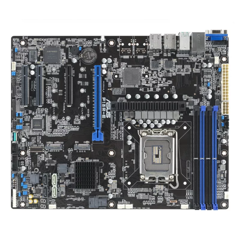 Motherboard ASUS 90SB0CS0-M0UAY0 ATX, LGA1700, Intel C262, DDR5 bis zu 4400 MHz, 4 DIMM, 128 GB, 3x LAN, 8x SATA III, 1x M.2 (2280), PCIe GEN5 x16