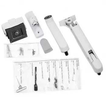 Ergotron HX Series HX ARM MIT SEHR SCHWERLAST-SCHWENKGELENK WAND WEISS FÜR 1000R 57 Zoll MONITORE