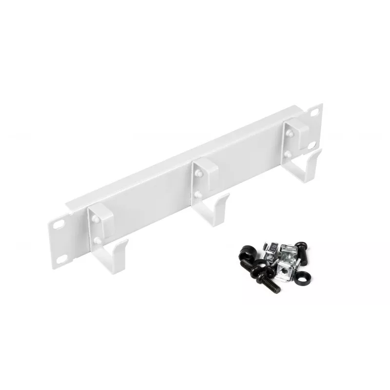 Kabelring EQUIP EZMR-10-G für 19-Zoll-Rack, Metallgehäuse, weiß