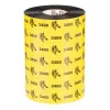 Zebra 3400 High Performance Wachs-Harz-Thermotransferband 450 m Schwarz