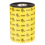 Zebra 3400 High Performance Wachs-Harz-Thermotransferband 450 m Schwarz