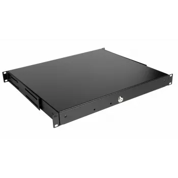 Schublade Equip EZD-1-B abschließbare Schublade 19' 1U Schwarz