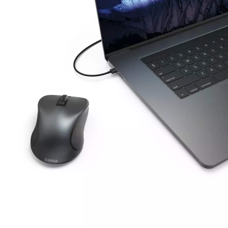 Hama Canosa V2 Maus Büro Beidhändig Bluetooth Optisch 1600 DPI