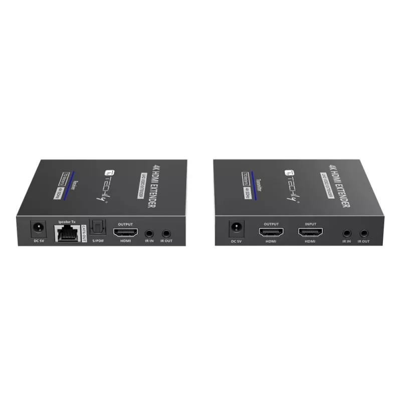Techly IDATA-EXT-676 AV-Sender & -Empfänger Schwarz