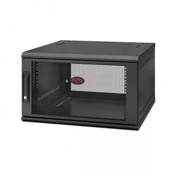 APC NetShelter WX AR106SH6, 6U, 19-Zoll-Patchschrank, Wandmontage, vormontiert, 600 mm tief