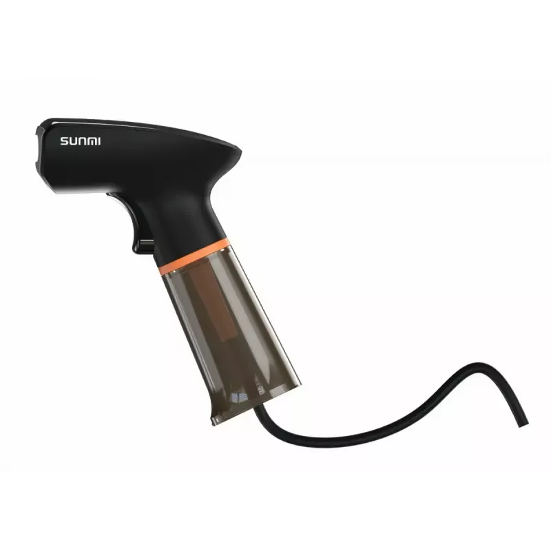 Handheld-Barcodescanner SUNMI U2 2D USB schwarz — Einzelhandels-Imager, kabelgebundene USB-Verbindung