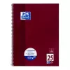 Schreibheft Oxford 100050355 A4 80 Blatt Bordeaux