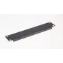 Blindabdeckung EQUIP EZBP-10-B — Metall, schwarz, 1U, 123 g