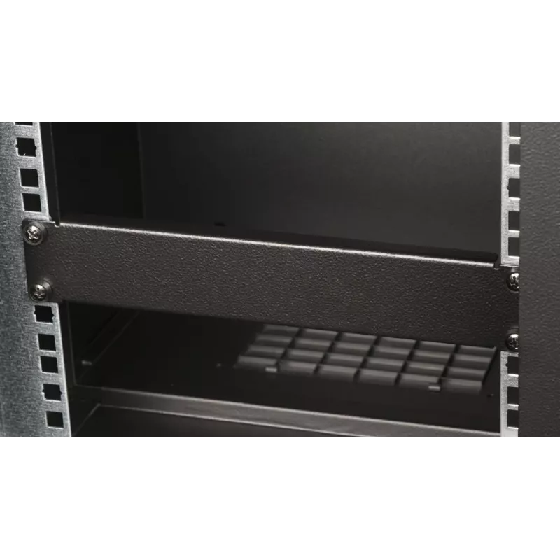 Blindabdeckung EQUIP EZBP-10-B — Metall, schwarz, 1U, 123 g