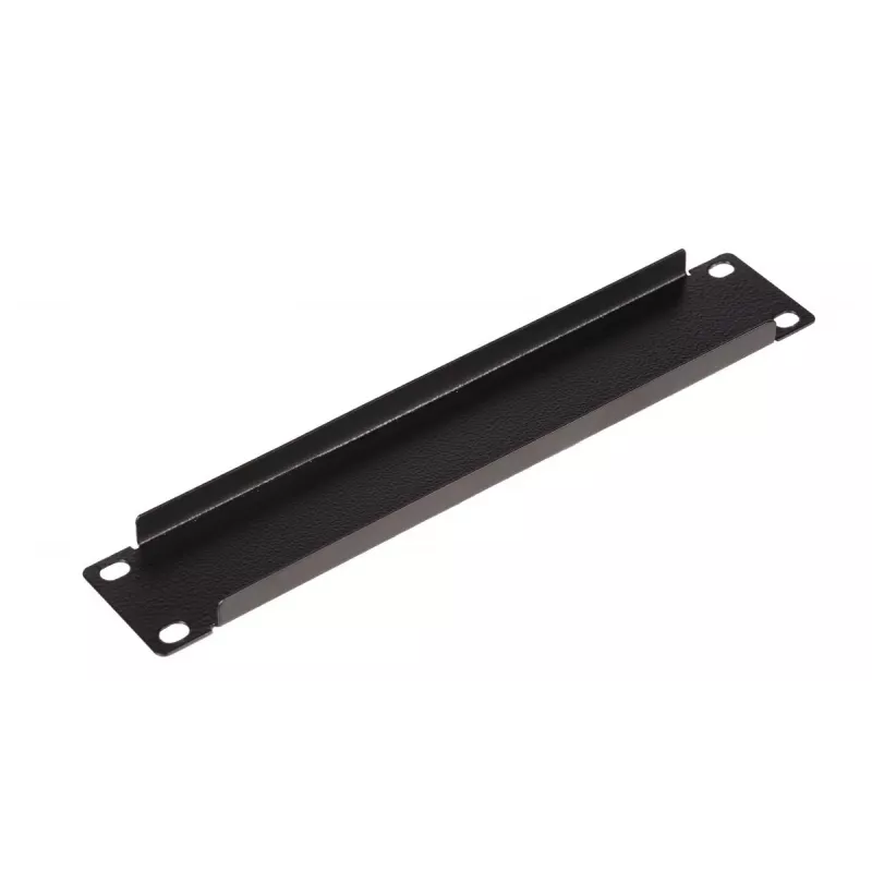 Blindabdeckung EQUIP EZBP-10-B — Metall, schwarz, 1U, 123 g