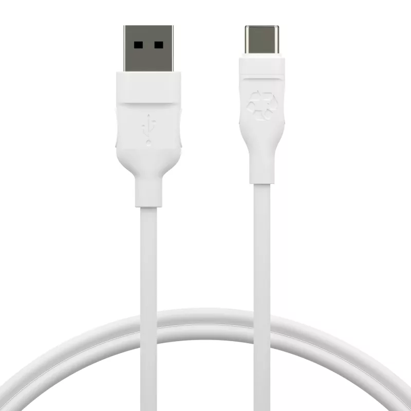 dbramante1928 re-charge Pro - Kabel 2,5m USB-A auf USB-C - W, 2,5 m, USB A, USB C, USB 2.0, 0,48 Gbit/s, Weiß
