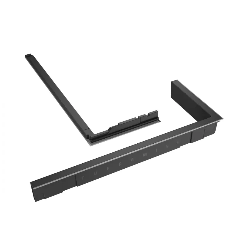 RGB-Lichtverstärkungskit ASUS TUF GAMING GT502 Horizon — ARGB 3-polig, 5 V, 1,44 A, Magnetbefestigung, Midi-Tower kompatibel, Schwarz