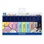 Marker Staedtler 364 C 10 Stk. Keilspitze Schwarz Braun Hellblau Hellgrau Limette Mint Pfirsich Rosa Violett Gelb