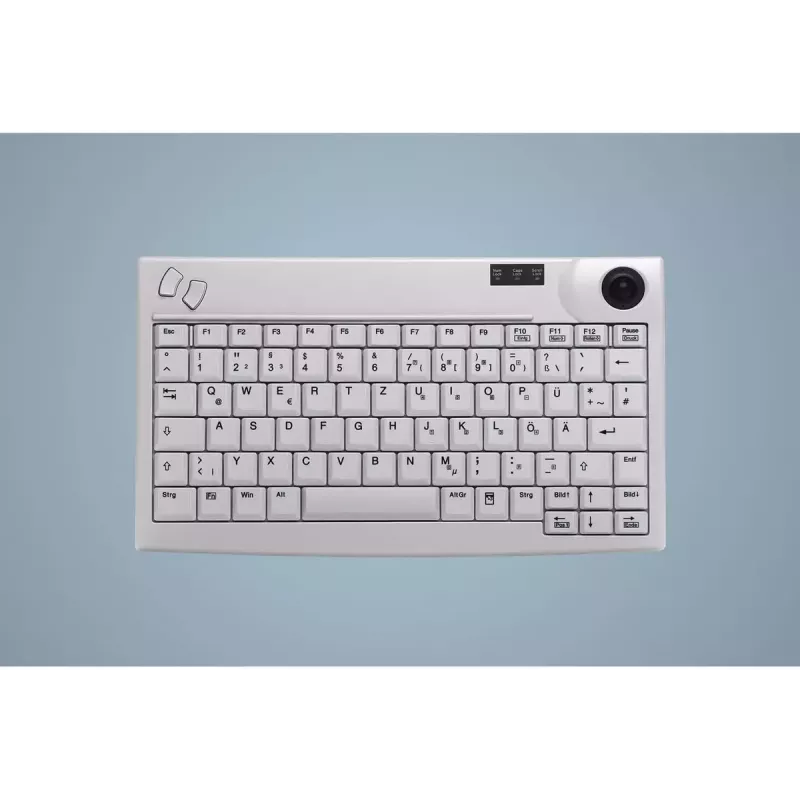Contour Design Active Key AK-440 Tastatur Büro USB QWERTZ Deutsch Weiß
