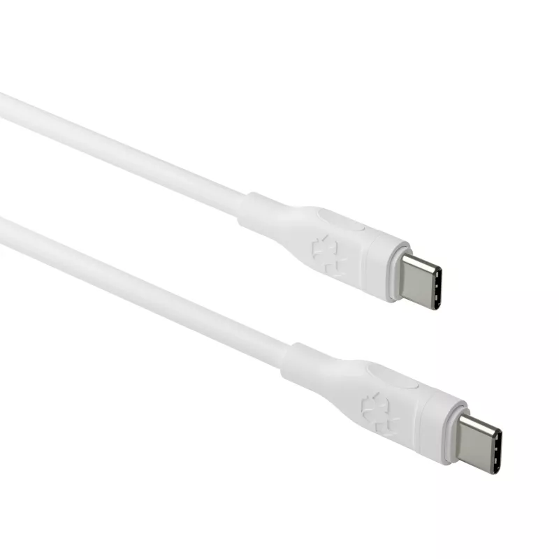 USB-C-zu-USB-C-Kabel d bramante re-charge Pro 1,2 m USB 2.0, 0,48 Gbit/s, Weiß