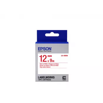 Epson Label Cartridge Standard LK-4WRN Rot/Weiß 12 mm (9 m)