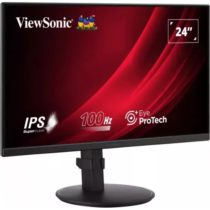 Viewsonic Display VG2408A Computer-Monitor 61 cm (24 Zoll) 1920 x 1080 Pixel Full HD LED Schwarz