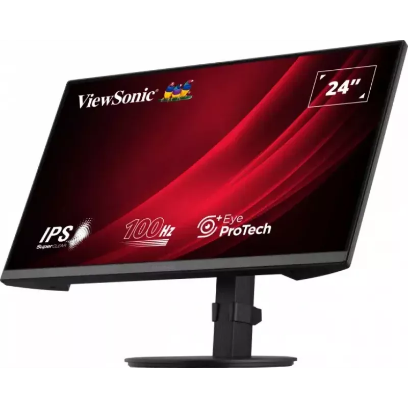Viewsonic Display VG2408A Computer-Monitor 61 cm (24 Zoll) 1920 x 1080 Pixel Full HD LED Schwarz