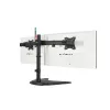 Kensington SmartFit Ergo Freistehender Dual-Monitor-Ständer, freistehend, 20 kg, 68,6 cm (27 Zoll), 100 x 100 mm, Höhenverstellung, Schwarz