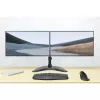 Kensington SmartFit Ergo Freistehender Dual-Monitor-Ständer, freistehend, 20 kg, 68,6 cm (27 Zoll), 100 x 100 mm, Höhenverstellung, Schwarz