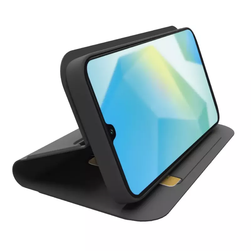 Wallet-Hülle SBS Galaxy A17 Schwarz Einfarbig
