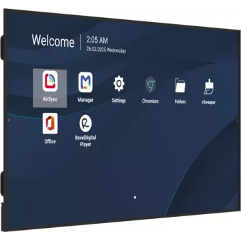 Professioneller 98-Zoll-4K-Commercial-Display VIEWSONIC CDE9831-1C, 3840x2160, 500 cd/m², Android 14, 24/7