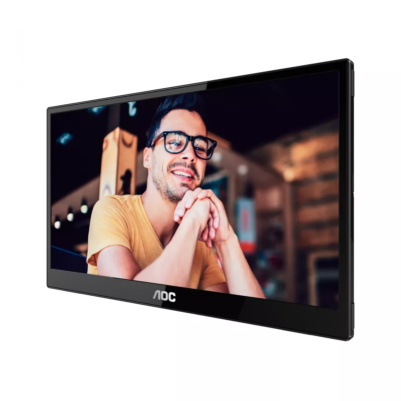 AOC 16T3EA tragbarer TV/Monitor Schwarz 39,6 cm (15,6 Zoll) 1920 x 1080 Pixel