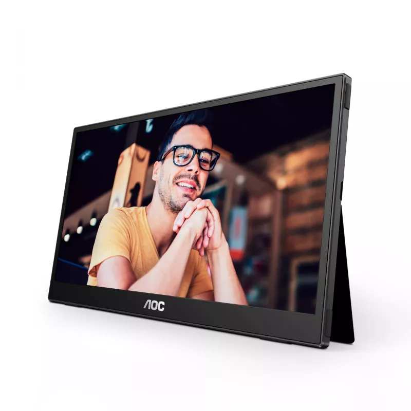 AOC 16T3EA tragbarer TV/Monitor Schwarz 39,6 cm (15,6 Zoll) 1920 x 1080 Pixel