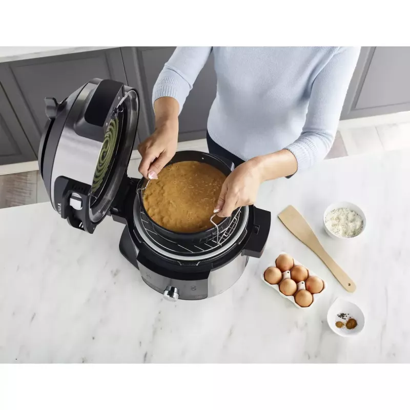 Ninja OL650EU Multikocher 7,5 L 1760 W Schwarz, Edelstahl